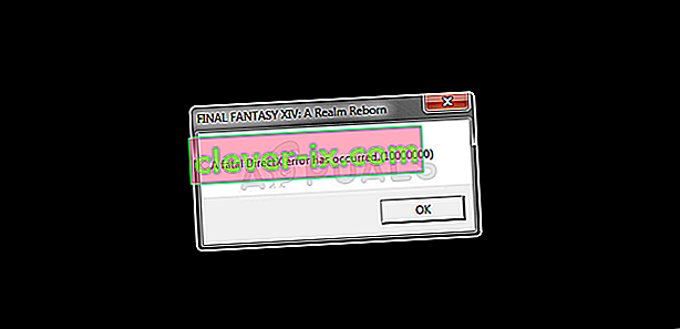 FFXIV Fatal DirectX-feil