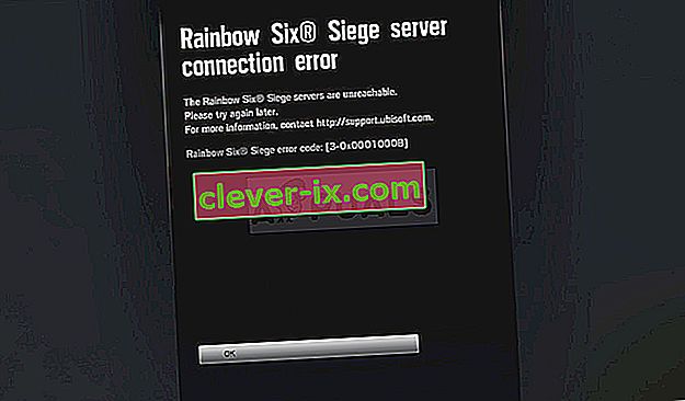 Ошибка подключения к серверам rainbow six siege 3 0x0001000b