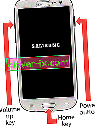 Samsung Power Volume up1