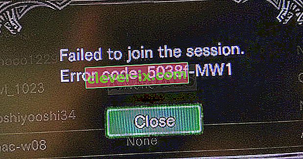 Code d'erreur Monster Hunter World 5038f MW1