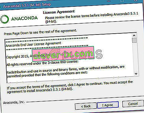 Licenční smlouva Anaconda