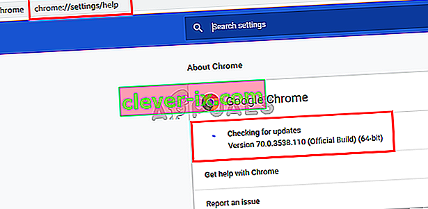 Uppdatera Google Chrome