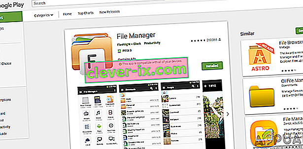 Download dell'app di gestione file